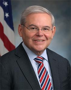 新泽西州民主党联邦参议员罗伯特·梅楠德兹（Robert Menendez）和他的声明